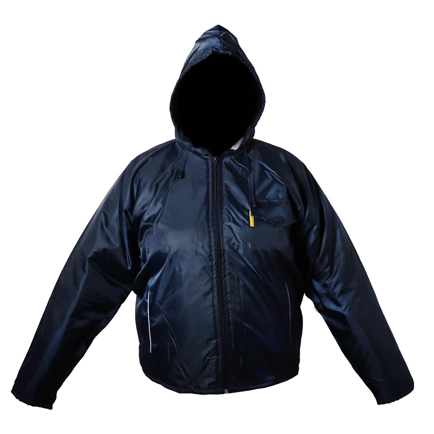 JACKET RAIN STORM LITE NAVY XL - WATERPROOF (INNER FLEECE & HOODIE