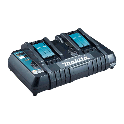 "BATTERY CHARGER 18V  9A DUAL MAK - 40MINS FOR  4.0AH BATTERY (2-PORT)"
