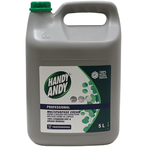 "CLEANER AMMONIATED CREAM 5L HANDY ANDY - MULTI-PURPOSE SCOURING CREAM"