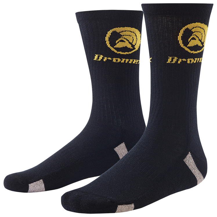"SAFETY SOCK ANTI-STATIC BLK S4-7 DRO - CALF LENGTH (ANTIBACTERIAL) ODOUR FREE"