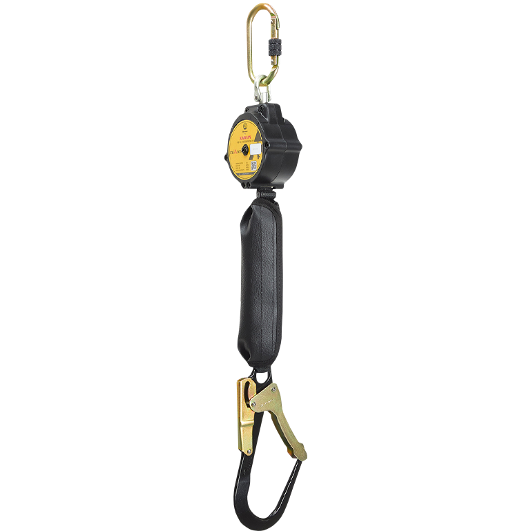 "SAFETY HARNESS FALL ARRESTER 2M DRO - INCLUDES STEEL SCAFFOLD HOOK"