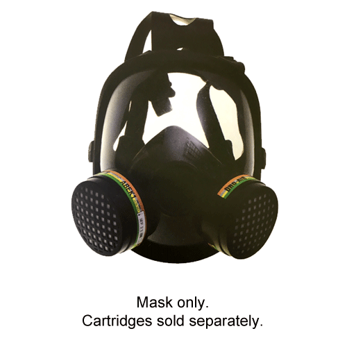 "RESPIRATOR FULL MASK TWIN DRO - FULL FACE PROTECTION (ANTI FOG VISOR)"