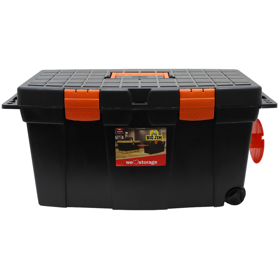 "TOOL BOX PLASTIC  70CM BIG JIM - PLASTIC TOOLBOX"