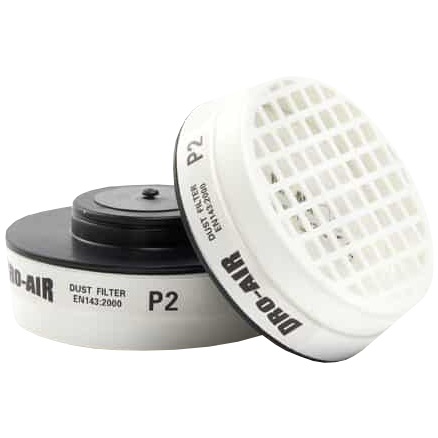 "CARTRIDGE DROMEX P2 TWIN (2PK) - 2 PACK - LIQUIDS\/DUST (DH102\/202\/FFM)"