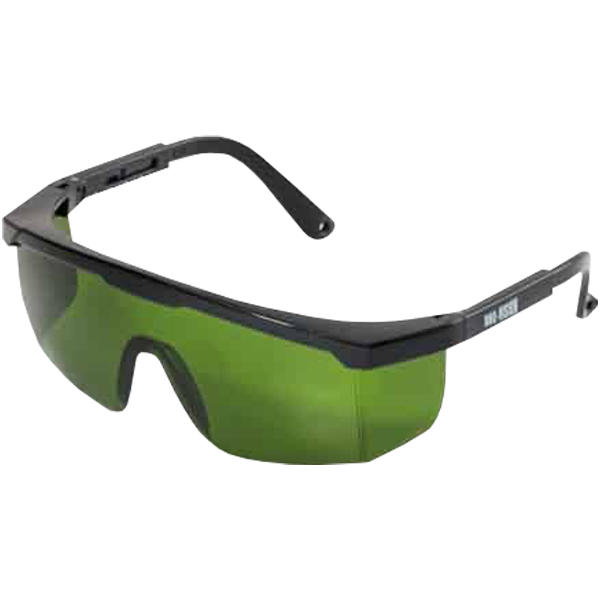 "SPECTACLE EURO GREEN - ANTI SCRATCH & UV (DROMEX)"