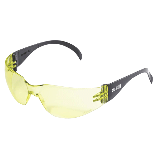 "SPECTACLE SPORTY YELLOW HDL ANTI FOG - ANTI SCRATCH & UV (DROMEX)"