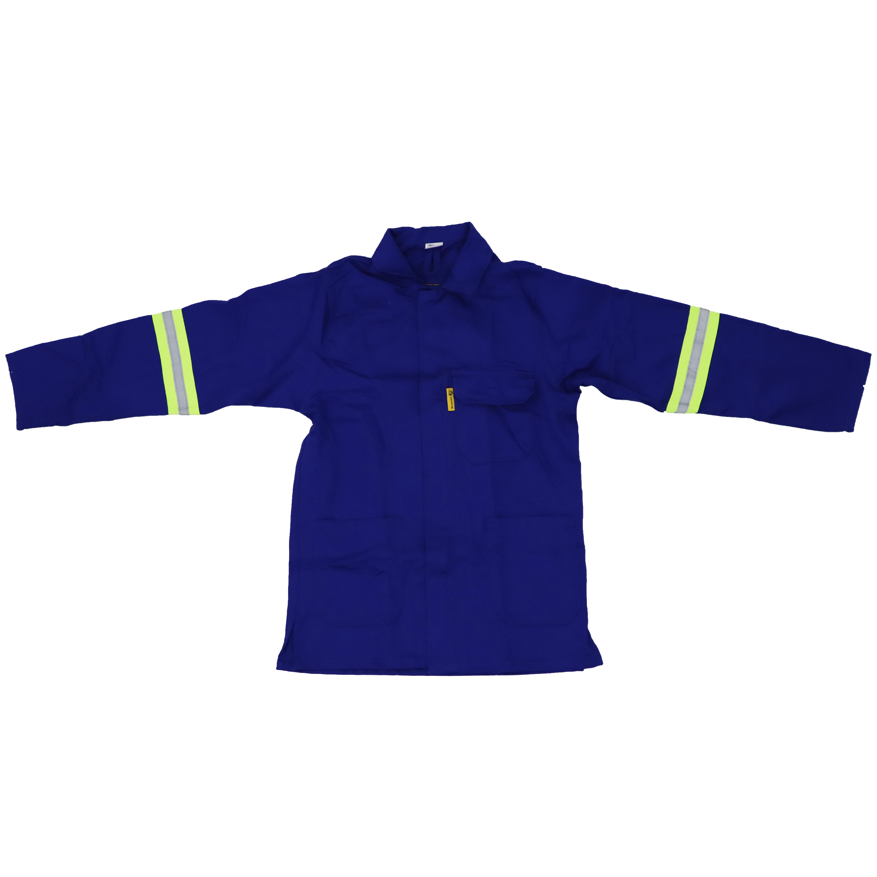 "CONTI JACKET ROYAL BLUE D59 46 DRO - 100% COTTON - (REFLECTIVE STRIPS)"