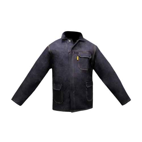 CONTI JACKET DENIM INDIGO 36 DRO - 100% COTTON - DROMEX (12 Oz