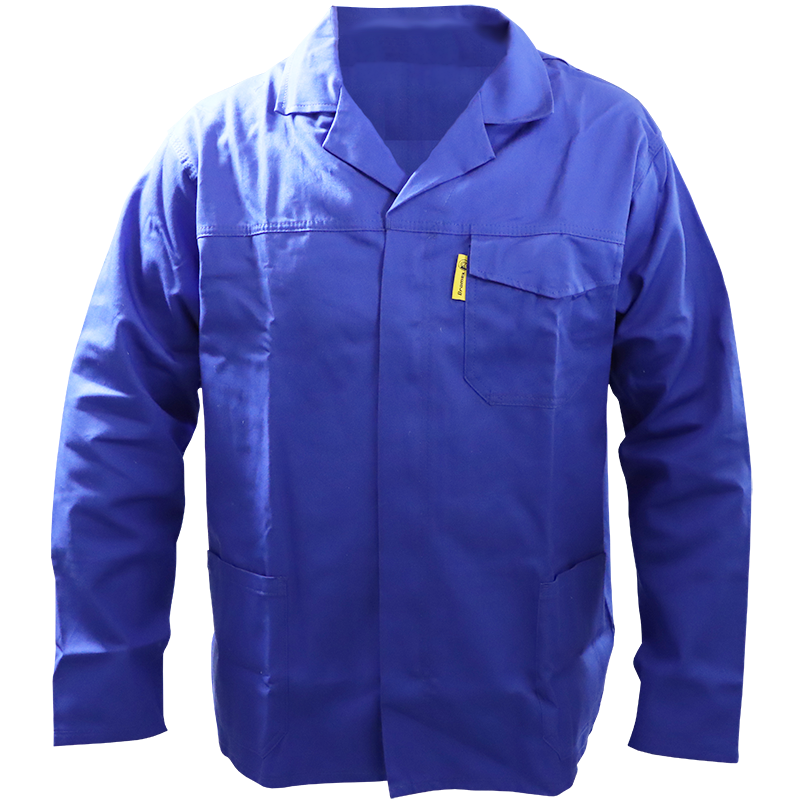 "CONTI JACKET J54 100% R\/B 40 DROMEX - 100% COTTON - ROYAL BLUE (230GSM)"