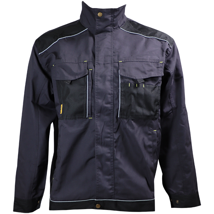 JACKET UTILITY CARBON MEDIUM DROMEX - POLY COTTON HARD-WEARING