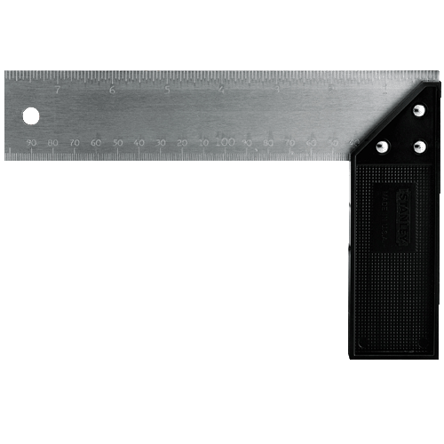 "SQUARE TRY & MIT. 250MM STAN - PLASTIC"