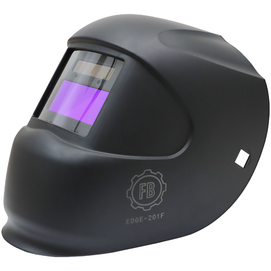 "WELD HELMET AUTO-DARK  BLACK (ECONOMY) - NON ADJUSTABLE - ECONOMY"
