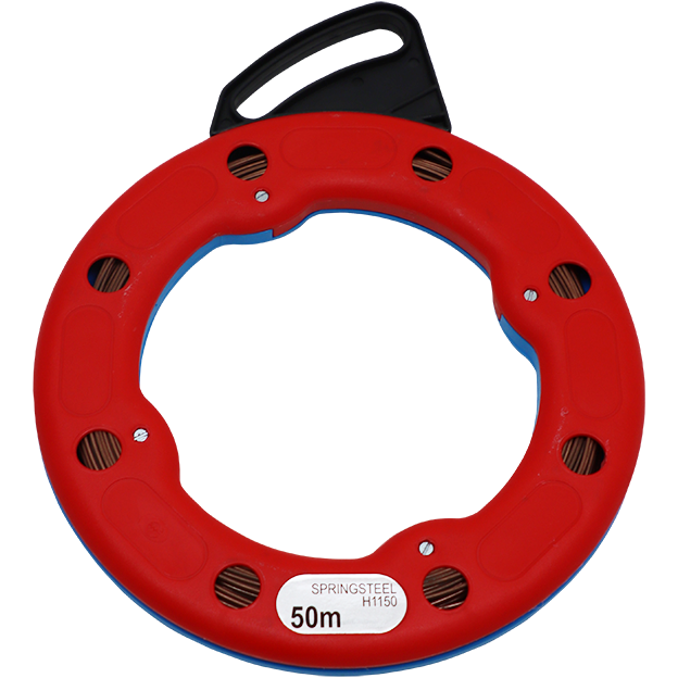 "TAPE  50MX 3MM FISH ELECTRICIAN - FISHTAPE 50M REEL - SPRING STEEL"