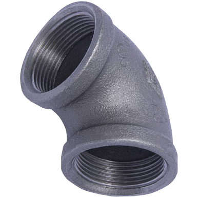 "ELBOW GALV 90\u00b0  25MM FEMALE\/FEMALE - CAST GALVANISED FITTING"