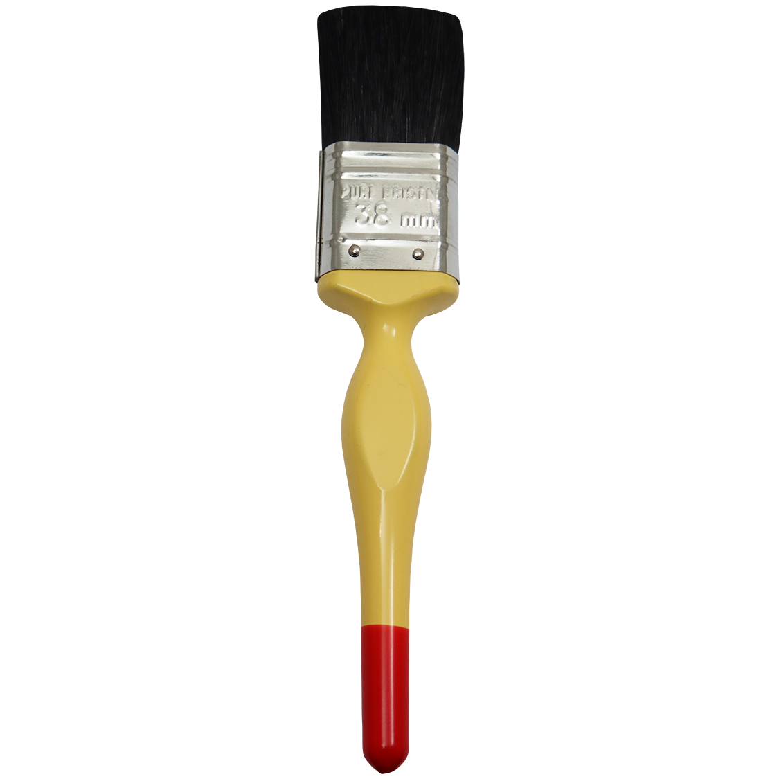 "PAINT BRUSH  38MM ETERNA FB - WOOD HDL 100% PURE BLACK HAIR 44MM"