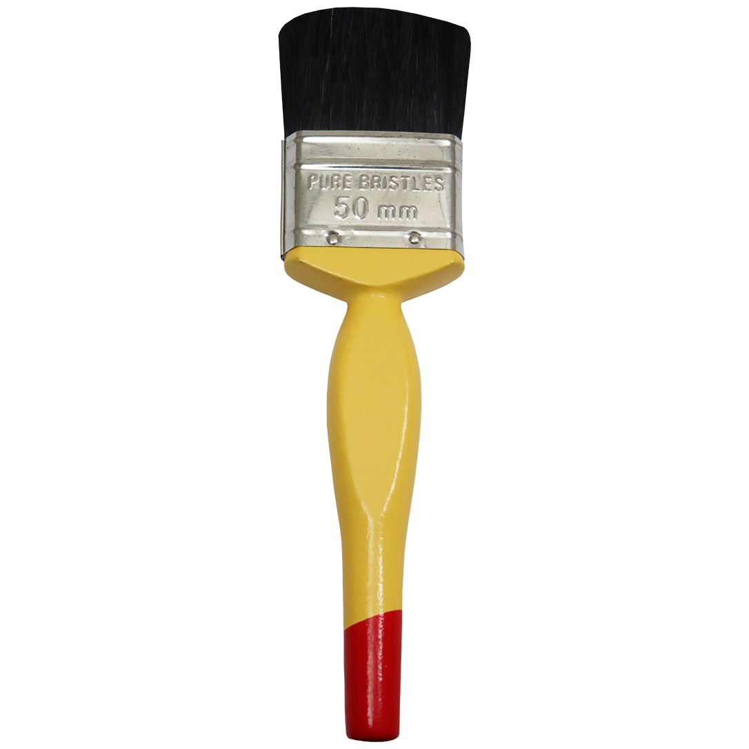 "PAINT BRUSH  50MM ETERNA FB - WOOD HDL 100% PURE BLACK HAIR 44MM"