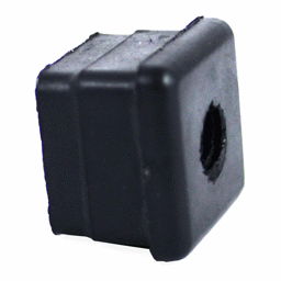 "END PLUGS PVC BLACK SQUARE 19MM - DWS - SQUARE PLUG"