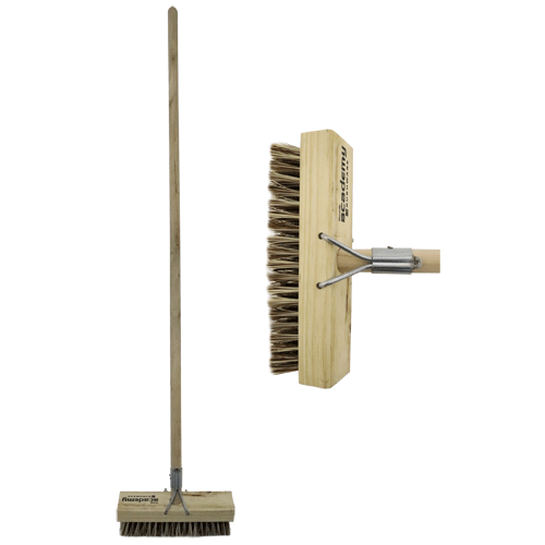 "BROOM DECK SCRUBBING 305MM - HARD SHORT BRISTLE"