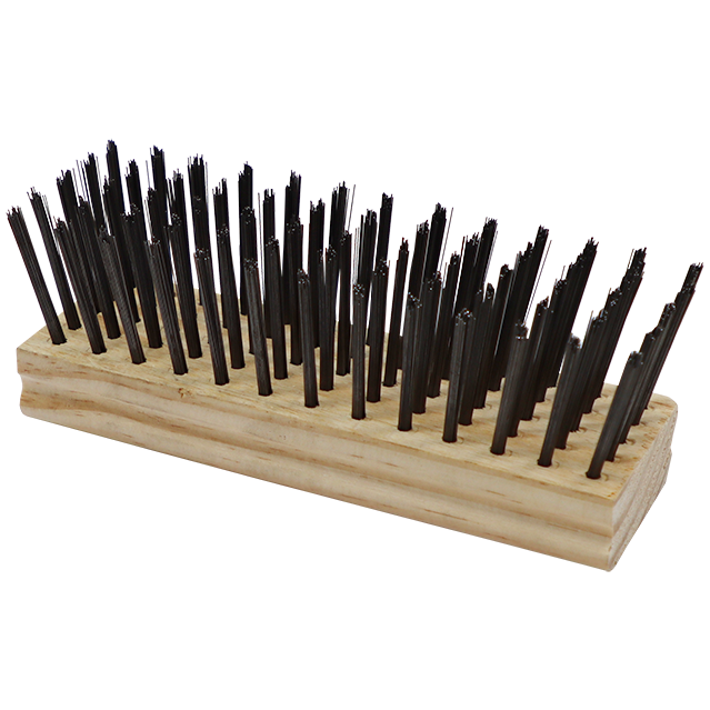 "WIRE BRUSH 5 ROW BLOCK FINE ACADEMY - WIRE SCRUBBING BLOCK (WOOD)"