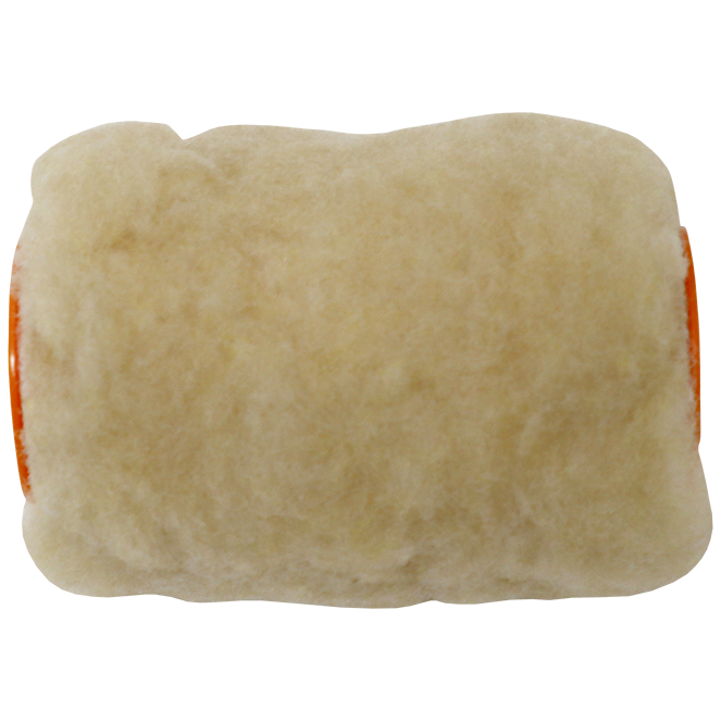 "PAINT ROLLER REFILL LAMBS WOOL 100MM - SMOOTH & ROUGH SURFACES"