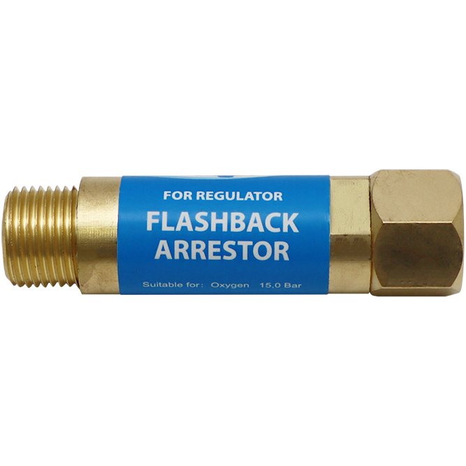 "WELD GAS FLASHBACK REG\/MNT 3\/8 OXY - REGULATOR MOUNT- 3\/8\" OXY FLASHBACK"