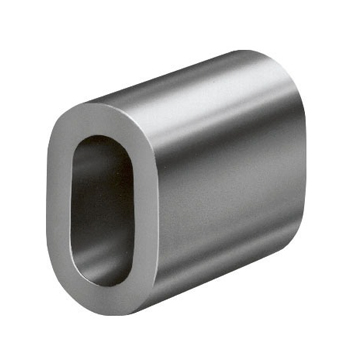 "FERRULE ALUMINIUM  4MM - DIN 3093 - FOR WIRE ROPE"