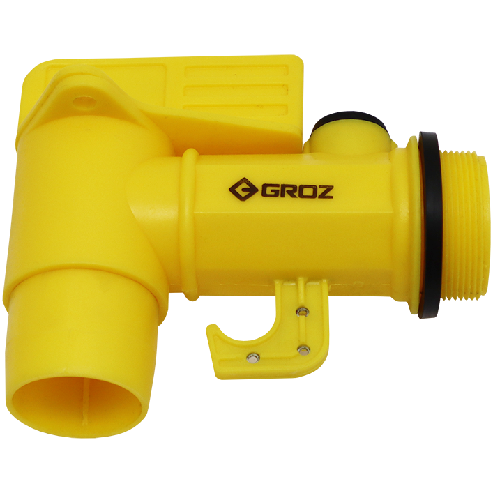 Drum Faucet Plastic Drum Faucet Polyethylene Faucet 2" Barrel Faucet Replacement Parts, MUGLIO 2" Drum Mouth 2-Pack