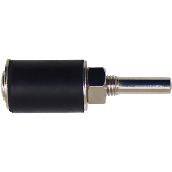"SPIRABAND RUBBER DRUM  SMOOTH 19 X 25MM - 6MM SHANK - EXPANDABLE RUBBER MANDREL"