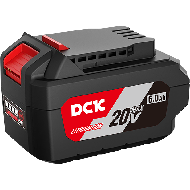 "BATTERY PACK 20V LI-ION   6AH DCK - FITS ALL DCK CORDLESS MACHINES"