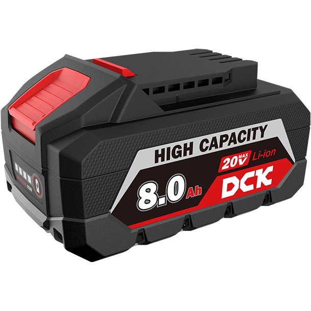 "BATTERY PACK 20V LI-ION   8AH DCK - FITS ALL DCK CORDLESS MACHINES"