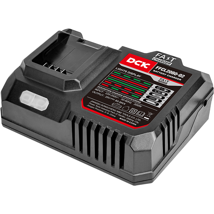 "BATTERY CHARGER 20V  8A FAST DCK - 40MINS FOR 4.0AH BATTERY"