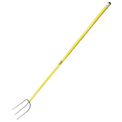 "FORK  3 PRONG HAY STEEL SHAFT LASHER - 1750MM STEEL SHAFT"