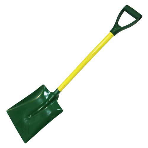 "SHOVEL SQ 255X735MM DOMESTIC LASHER - DWS - Y GRIP (CHROME PLATED)"