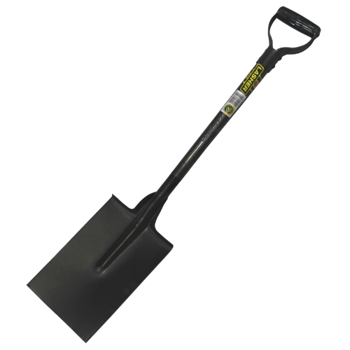 "SPADE DIGGING 205X 660 MHSS LASHER - STEEL SHAFT - METAL HILT"
