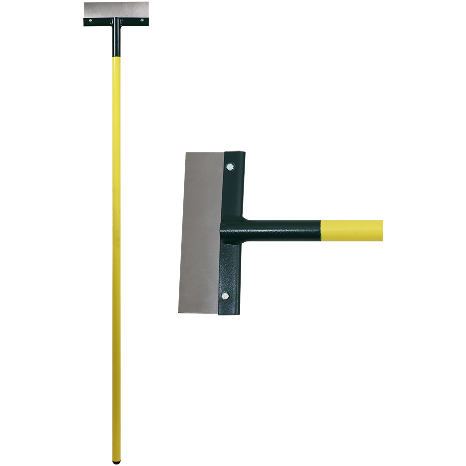 "SCRAPER FLOOR LONG HDLE 190MM LASHER - LONG HANDLE STEEL SCRAPER"