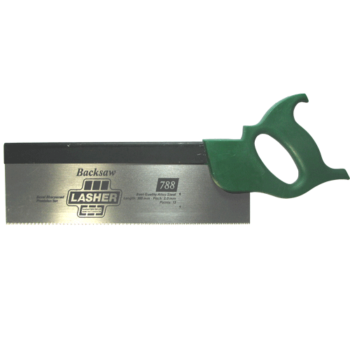 "SAW BACK 300MM X 13 TPI  LASHER - POLY HANDLE (LASHER #788)"