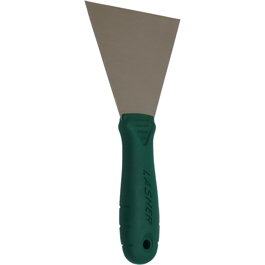 "PAINT SCRAPER RIGID 100MM  POLY LASHER - RIGID BLADE - POLY HANDLE"