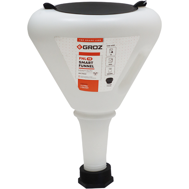 "FUNNEL WITH ANTI SPLASH GROZ - WITH WIRE MESH SCREEN"