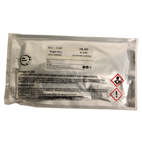 "ELIFIL CASTING RESIN EPOXY BROWN 500G - RIGID RESIN - INSULATING\/POTTING"