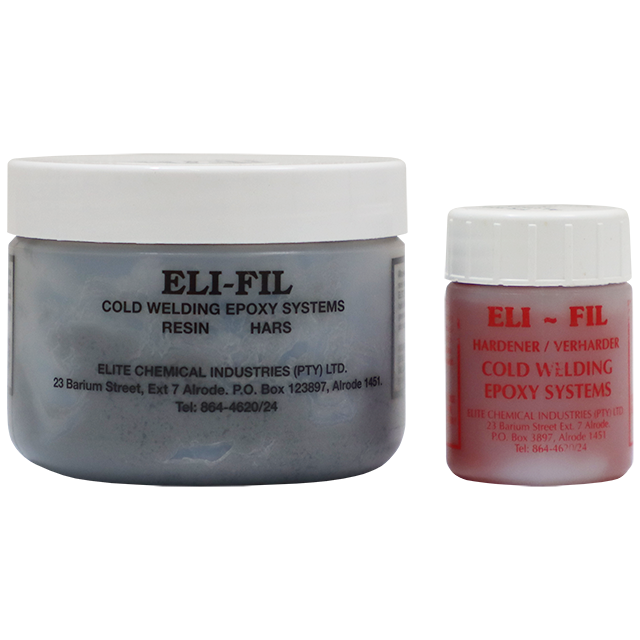 "EPOXY PUTTY ALUMINIUM 500G ELI-FIL - 2-PART FOR ALUMINIUM (ELIFIL)"