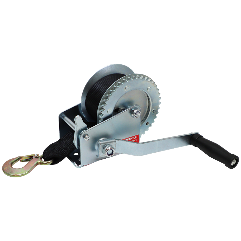 "WINCH HAND  540 KG  WITH STRAP - LOAD CAPACITY 1200LB"