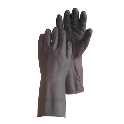 "GLOVE BUILDER BLACK     S MARIGOLD - DWS - SMALL - HEAVY DUTY"