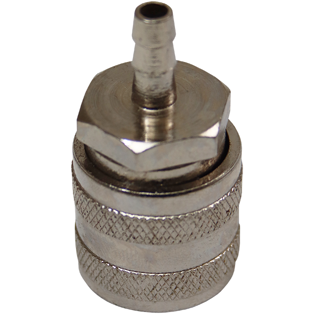 "AIR FITT QUICK COUPLER  6MM HOSE - 6MM HOSE TAIL (GAV UNI\/C1)"