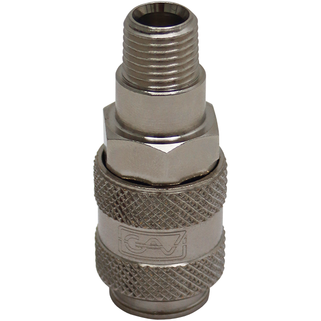 "AIR FITT QUICK COUPLER 1\/4\" M FB - UNIVERSAL MALE (GAV UNI\/1)"