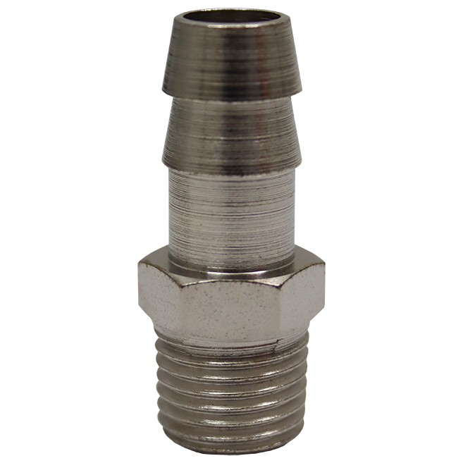 "AIR FITT ADAPTOR 10MM HOSE - 1\/4\"M - GAV 1\/4\" BSPT MALE (1233\/8)"
