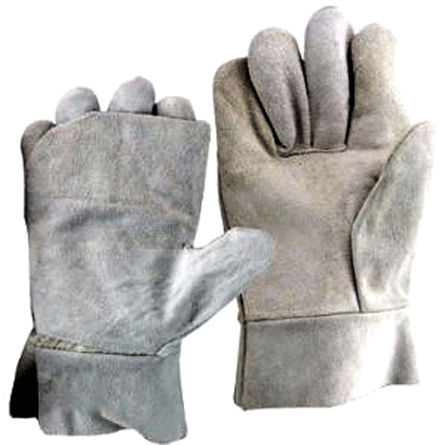 "GLOVE WELD LEATH CHROME WRIST AP ECO - ECONOMY,APRON PALM"
