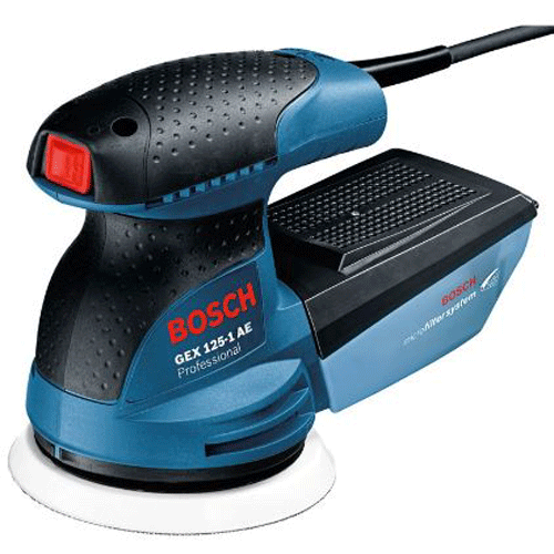 "SANDER ORBITAL RANDOM 5\"  250W BOS - 7,500-12,000 RPM (125MM VELCRO PAD)"