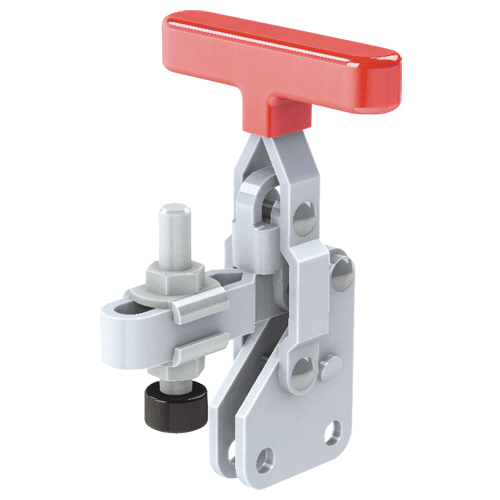 "T\/CLAMP VERTICAL STRAIGHT  50KG - TOGGLE CLAMP - VERTICAL HANDLE"