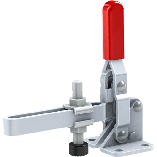 "T\/CLAMP VERTICAL FLAT   50KG - TOGGLE CLAMP - VERTICAL HANDLE"