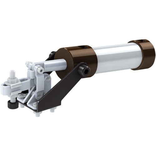 "T\/CLAMP AIR POWERED VERTICAL 272KG - TOGGLE CLAMP - VERTICAL HANDLE"
